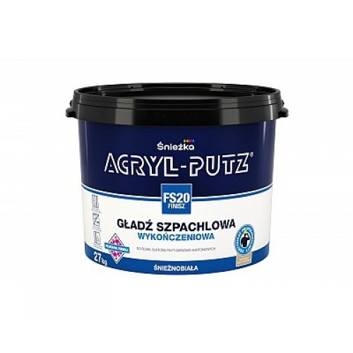 Śnieżka Acryl-putz FS20 Finisz - Финишная шпаклевочная гладь 1,5 кг
